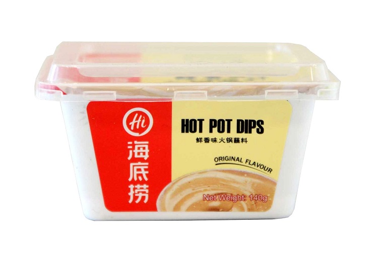Salsa intingolo per Hot Pot cinese Haidilao 140 g. Salsa intingolo per Hot Pot cinese Haidilao 140 g.